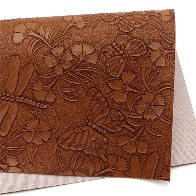 synthetic leather plain color butterfly dragonfly flower faux leather 30*135cm(11.8*53.1