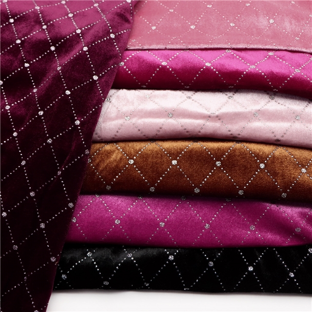 Dusted diamond flannelette