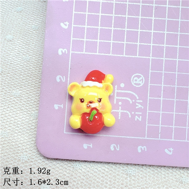 resin Christmas Series 3D Resin Accessories