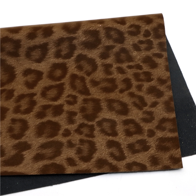 synthetic leather leopard faux leather 30*140cm(11.8*55.1