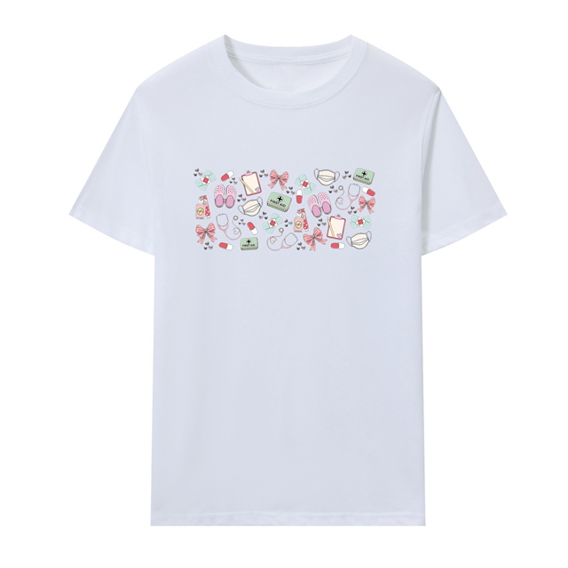 cotton Iron On Transfer Stickers and T-shirts