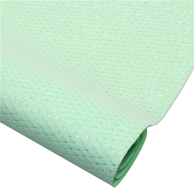 synthetic leather glitter rhombus faux leather 30*140cm(11.8*55.1