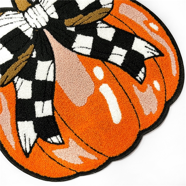 back with glue halloween towel embroidery patch (back with glue)