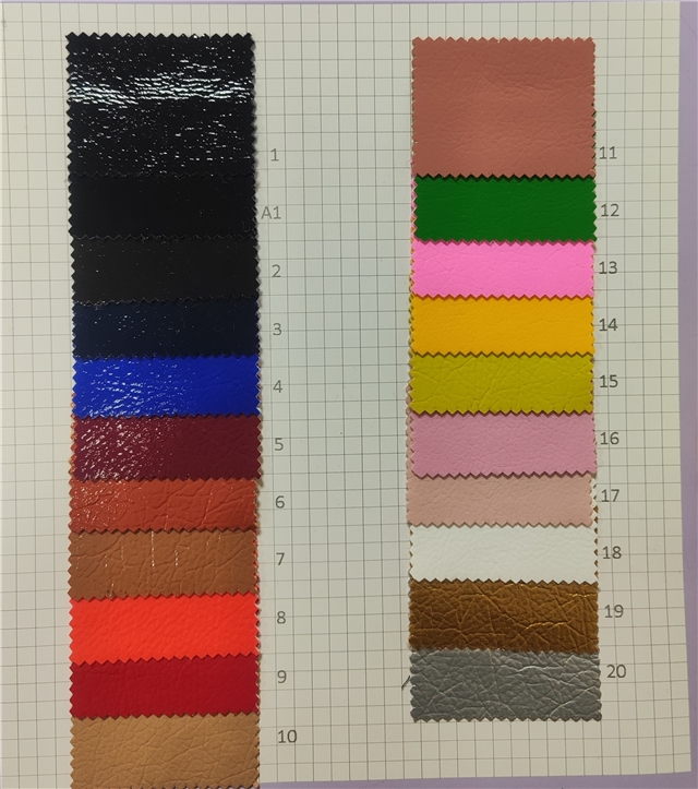 synthetic leather plain glossy surface frog skin faux leather