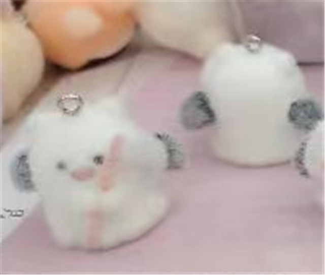 resin halloween series velvet resin pendant