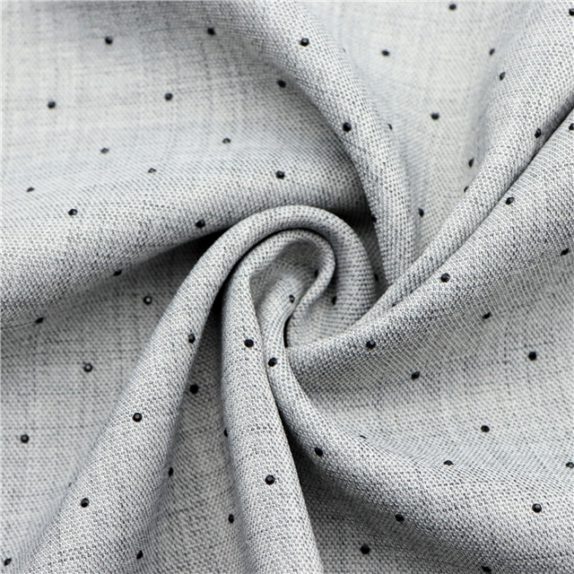 plain black diamond polyester fabric