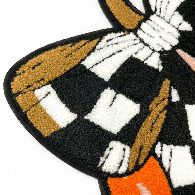 back with glue halloween towel embroidery patch (back with glue)