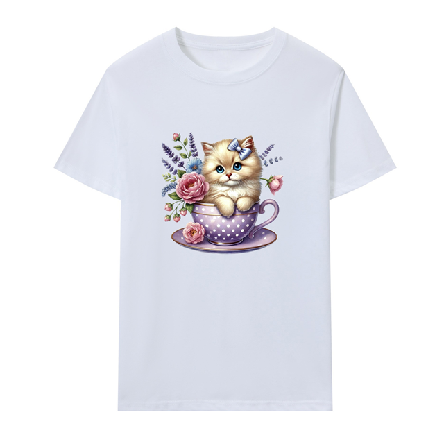 cotton Iron On Transfer Stickers and T-shirts