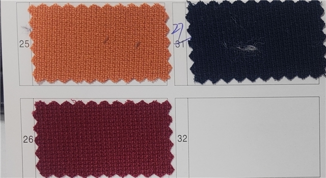 plain woolen woven small fragrant fabric