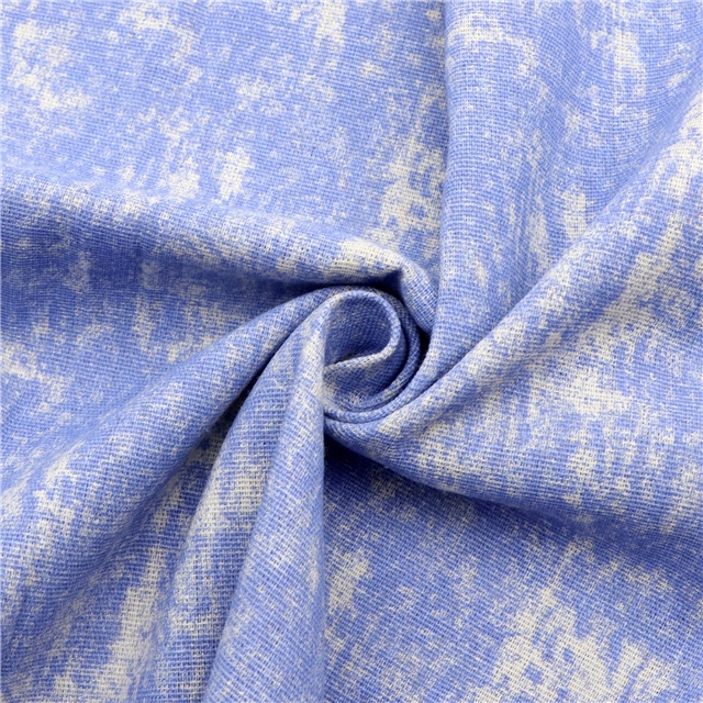 cotton and linen tie dye printing blue,50*150cm(19.7*59.1