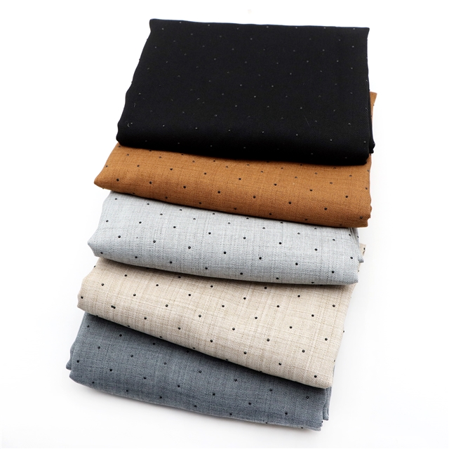 plain black diamond polyester fabric