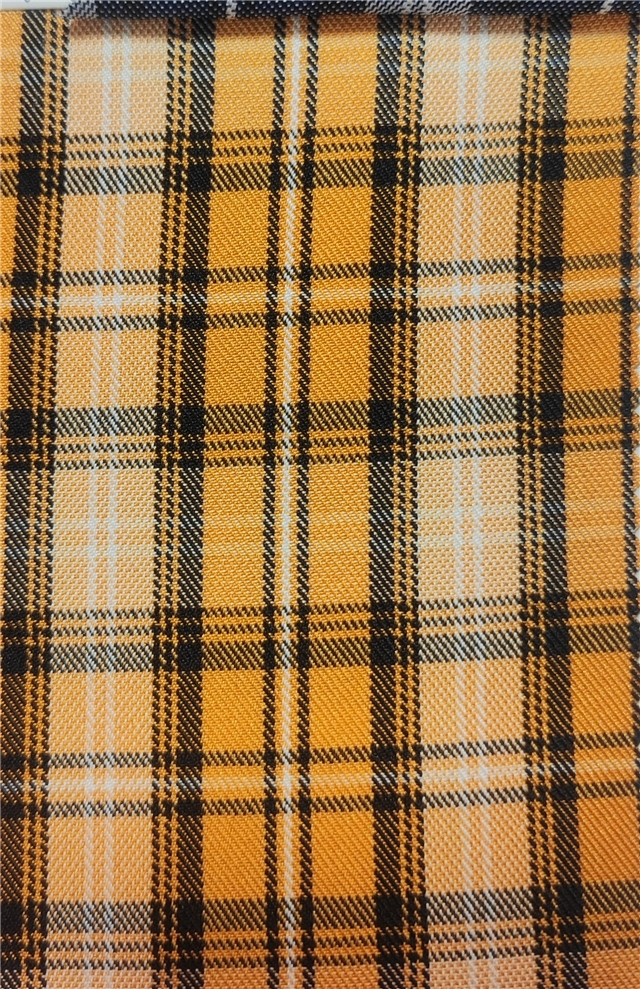 yarn dyed checkered fabric