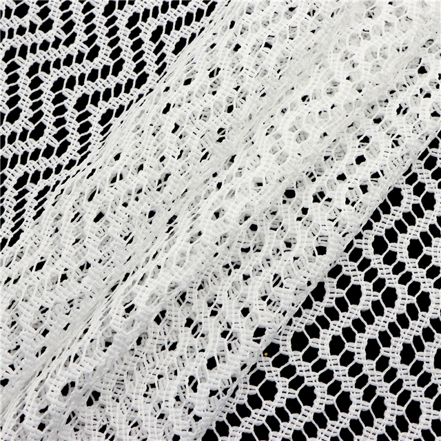 polyester hollow mesh jacquard fabric