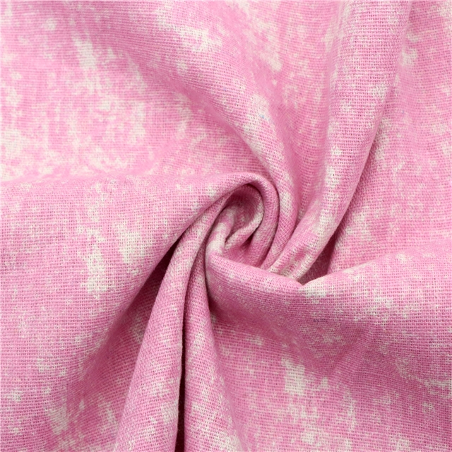 cotton and linen tie dye printing pink,50*150cm(19.7*59.1