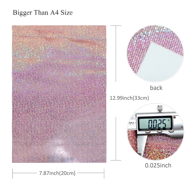 synthetic leather colorful laser hot silver mosaic faux leather 