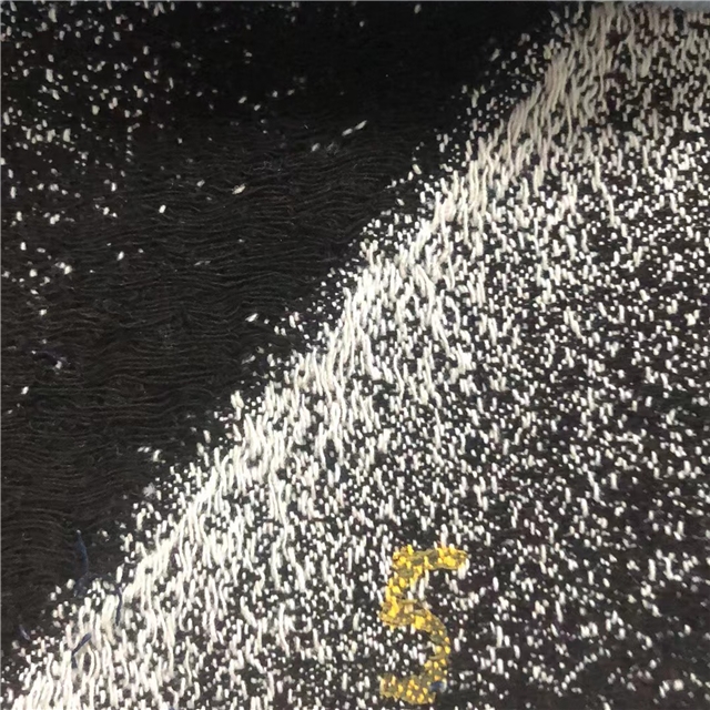 thick texture denim jacquard washed fabric for autumn and winter