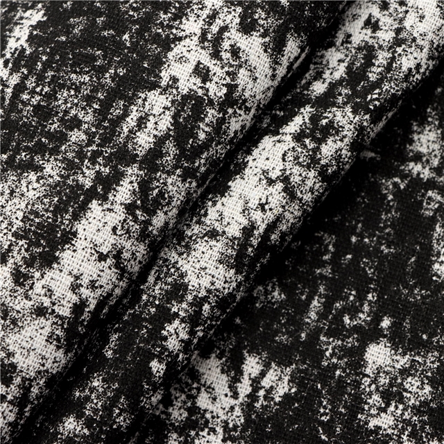 cotton and linen tie dye printing