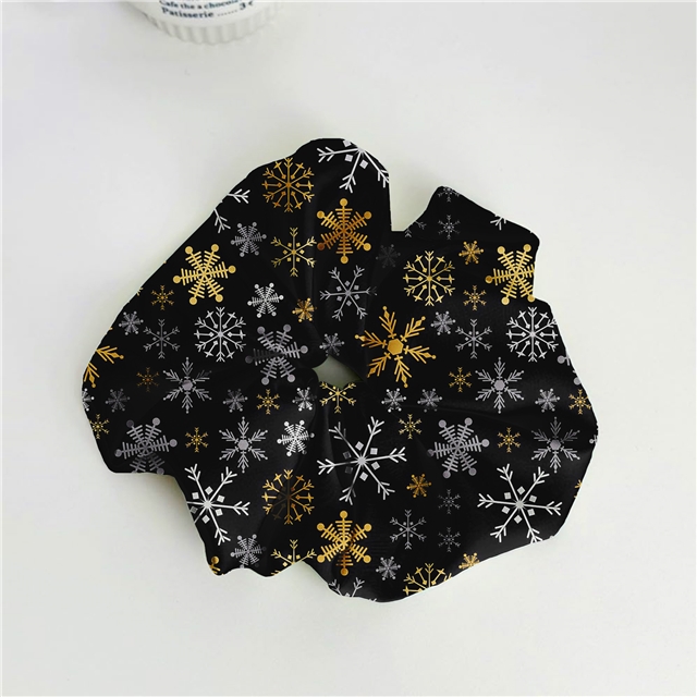 polyester cotton christmas tree snowflakes stars series polyester cotton fabric set (4 pcs/set)