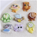 cartoon animal 3d resin accessories