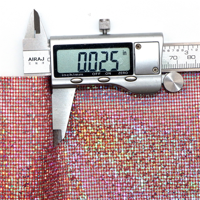 synthetic leather colorful laser hot silver mosaic faux leather 