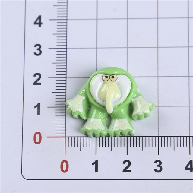 resin cartoon animal 3d resin accessories