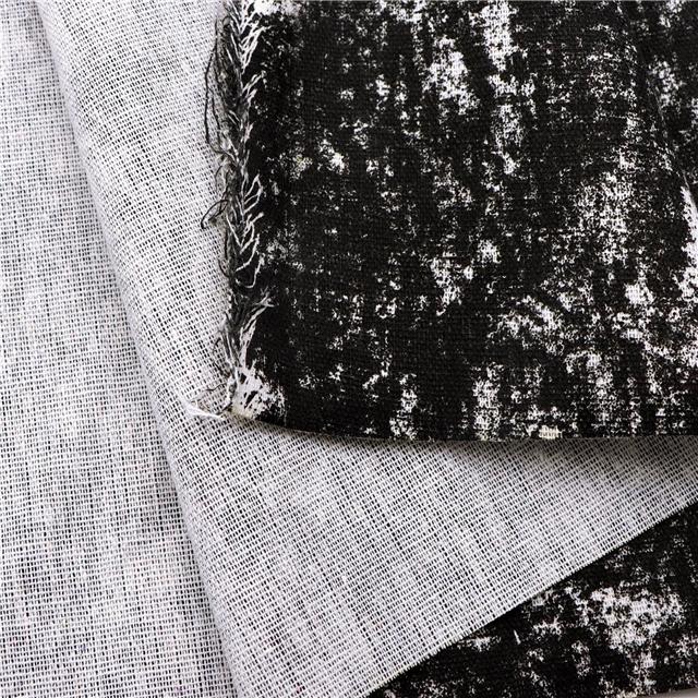 cotton and linen tie dye printing