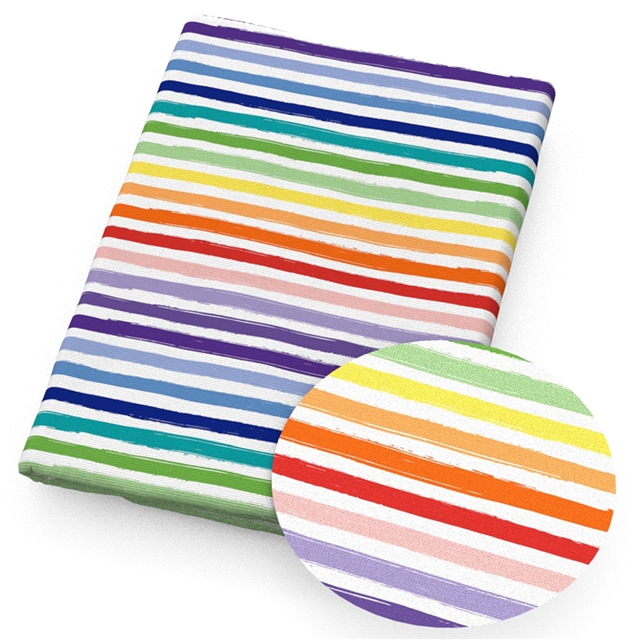 polyester cotton colorful geometric heart series polyester cotton fabric set (12 pcs/set)