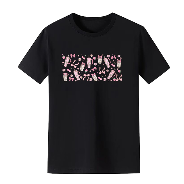 cotton Iron On Transfer Stickers and T-shirts