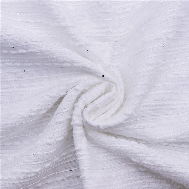 100% polyester polyester coarse woven small fragrance fabric
