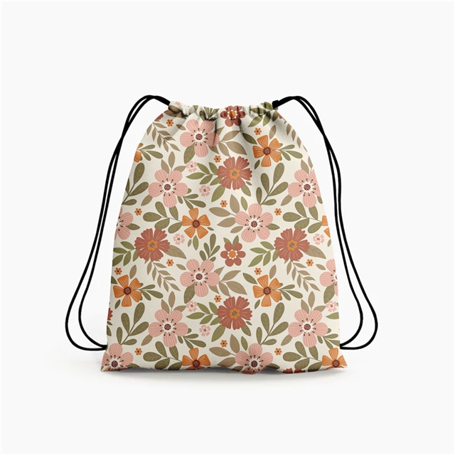 polyester cotton flower mushroom series polyester cotton fabric set (4 pcs/set)