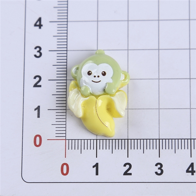 resin cartoon animal 3d resin accessories
