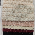 gold and silver tassel woolen woven small fragrant fabric