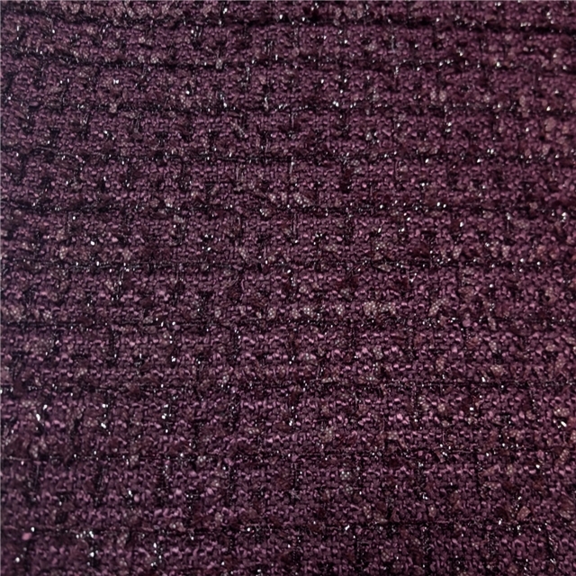 bright silk woolen woven small fragrant fabric