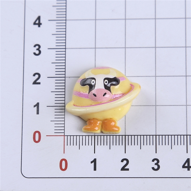 resin cartoon animal 3d resin accessories