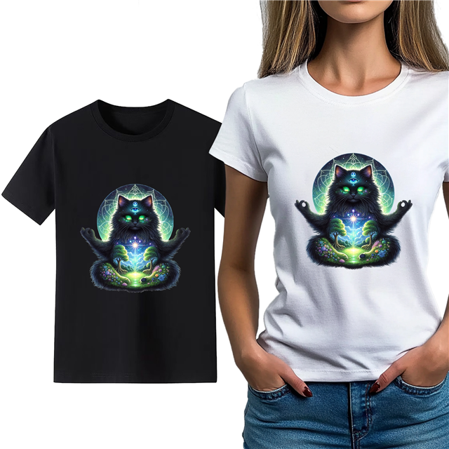 cotton Iron On Transfer Stickers and T-shirts