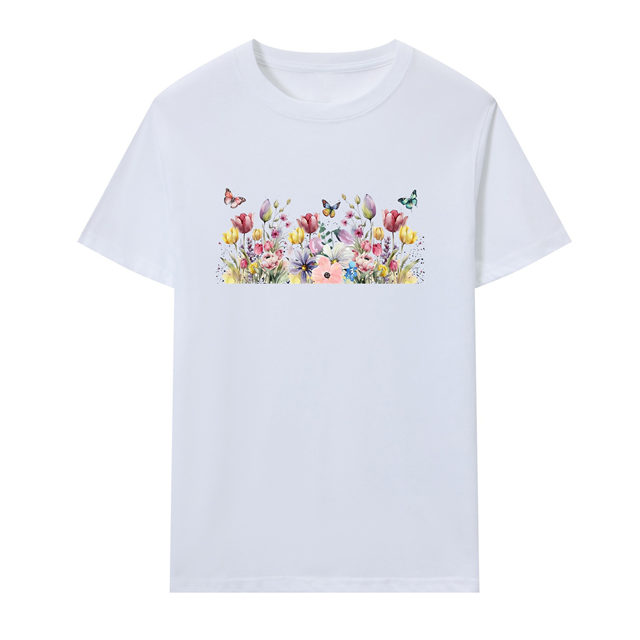 cotton Iron On Transfer Stickers and T-shirts