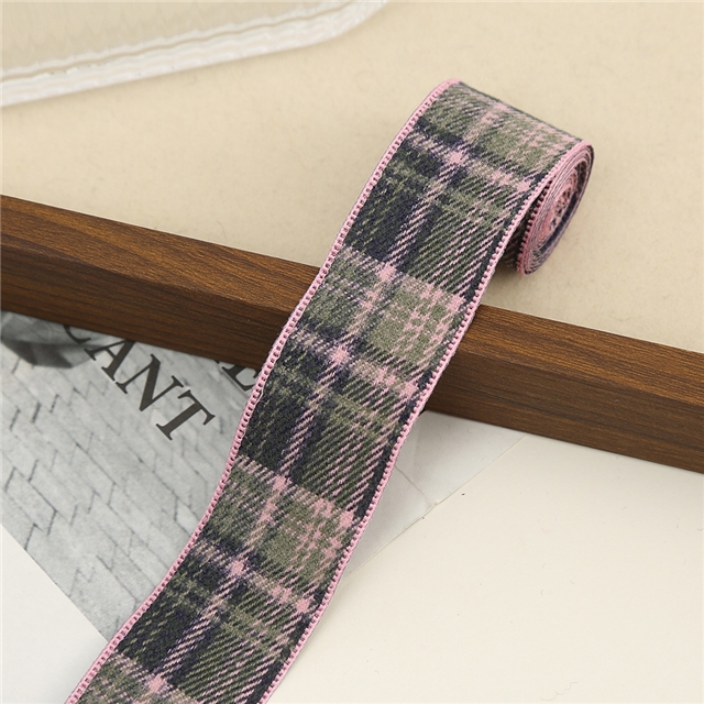 plaid ribbon