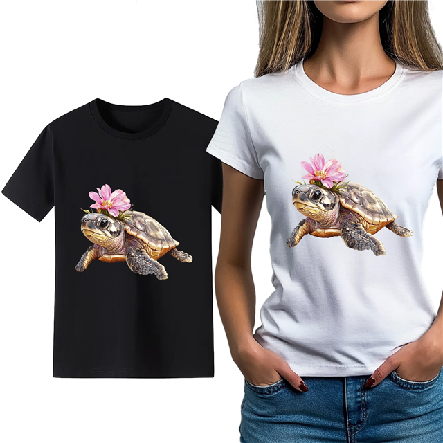 cotton Iron On Transfer Stickers and T-shirts