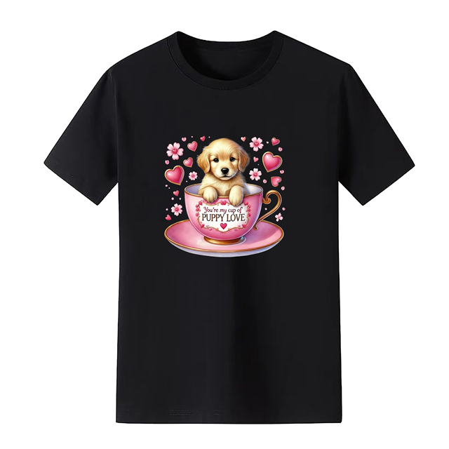 cotton Iron On Transfer Stickers and T-shirts