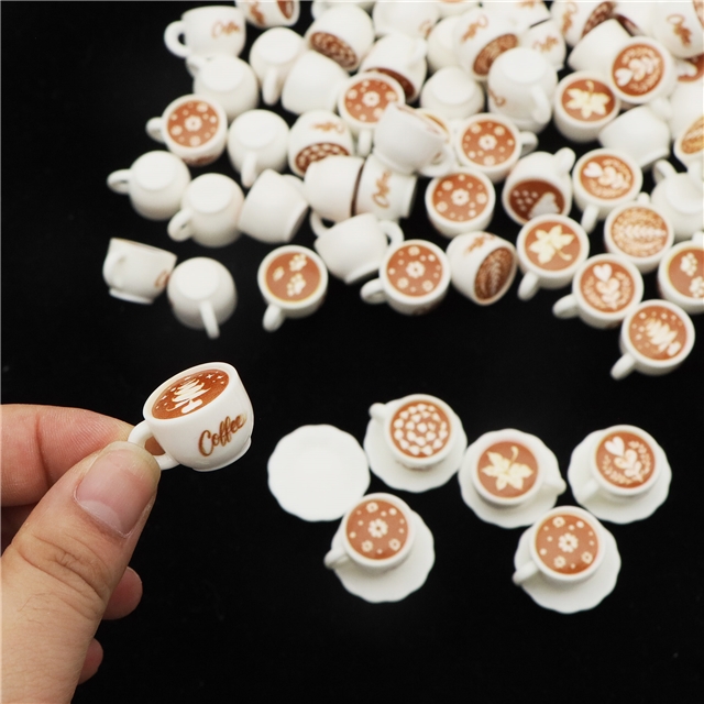 resin simulation coffee 3d resin accessories