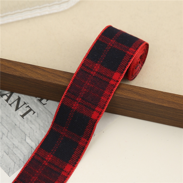 plaid ribbon