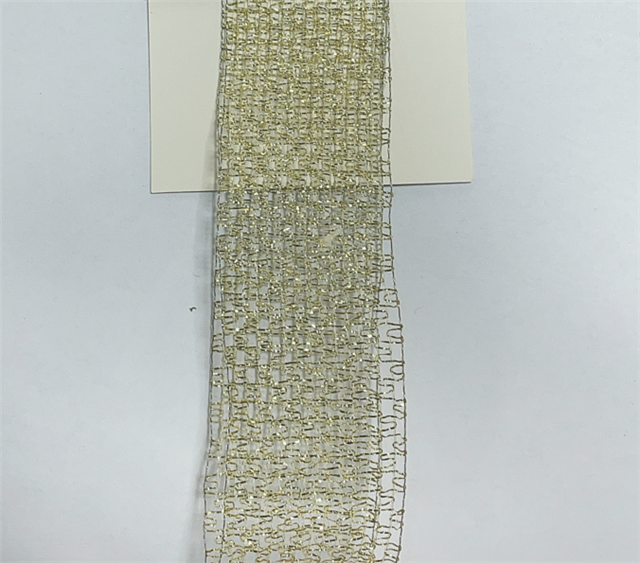 1.5" stretch wired ribbon