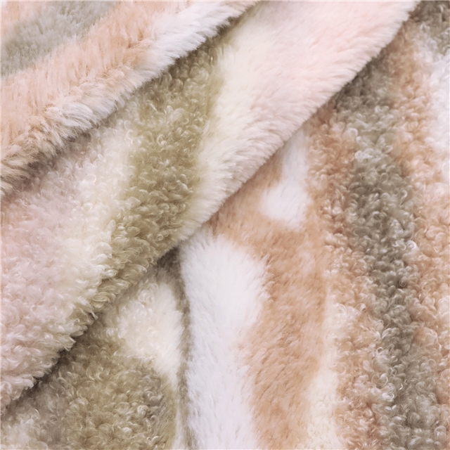 rabbit fur teddy velvet mosaico galactic starry sky velvet fabric