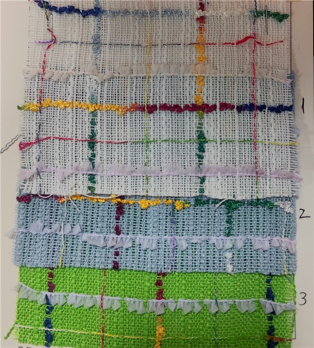 color woolen woven small fragrant fabric