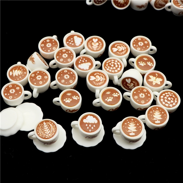 resin simulation coffee 3d resin accessories