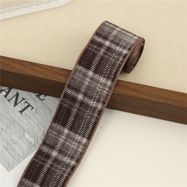 plaid ribbon