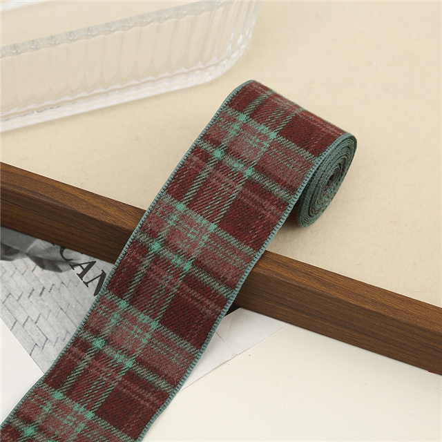 plaid ribbon