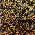 gold and silver thread woolen woven small fragrant fabric