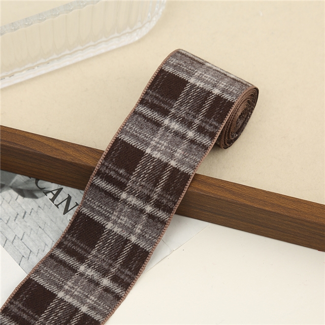 plaid ribbon