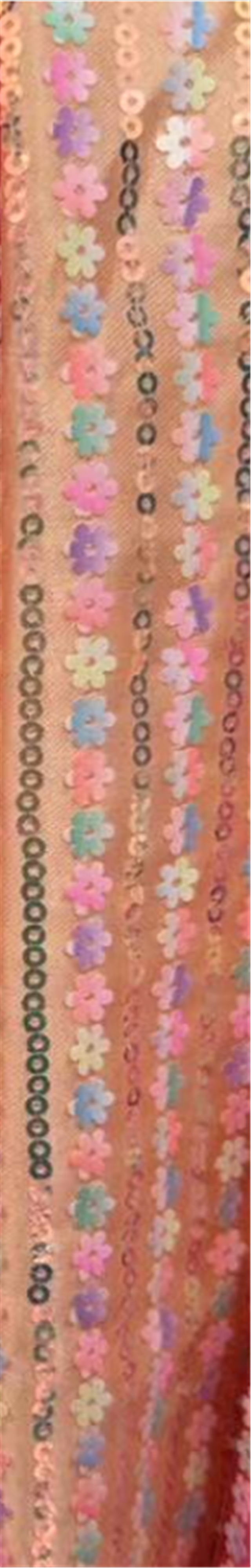 flower sequins fabric